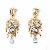 Big Earrings 2014, Alloy Jewelry, Gold Plating Earrings