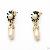 Fashion Alloy Pearl Earrings, Designer Earrings