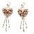 Zinc Alloy Wedding Earrings, Metal Jewelry