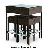 Pe Rattan Coffee Set No. 07626