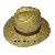 Western Straw Cowboy Hat No. 01542