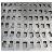 Square Hole Perforated Metal
