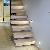 Stairs And Riser Made Of Travertine