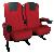 Cinema Seat, Upholstered Seat, Movie Theatre Seat, Auditorium Seat, Theatre Chair