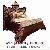 Classic Bed Ta-003 Wood Furniture Royal Luxury