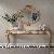 Entrance Table Fh101 Decorations Console With Mirror