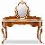 Dressing Table Dressers With Mirror Wooden Bedroom Furniture Itlian Style Fv-138