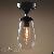 Glass Globle Bubble Ceiling Lamp Mini Chandeliers Modern Vintage