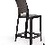 Acrylic Chairs, Air Chair, Ghost Type, Pc, Crystal, Transparent