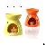 Color Glazed Ceramic Essential Oil Burners, Incense Burners