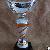 Silver Gold Round Ceramic Sports Trophies, Recognition Awards