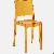 Ghost Chair Without Armrest , Made Of 100% Virginal Polycarbonate , Plastic Dinning Chair