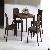 Rattan Furniture Set , 4pcs Chair Without Armrest 1pcs Rattan Table , Made Of 100% Polypropyl
