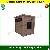 Age Pet Loo Litter Box Cover And End Table Espresso Ym5-813