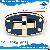 Oval With Colorful Epoxy Light Gold Metal Handbag Lock