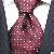 Red Silk Necktie #wst-340