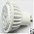 Gu10 7w 30deg White Finish Led Spotlight Cri80100-240vac 490-550lm