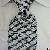 Well-dressed Grey Checkered Necktie Wgt-3598