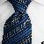 Navy Blue Necktie Nat-0284