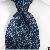 Well-dressed Navy Blue Necktie Nat-0293