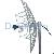 1920-2170mhz 3g Umts Outdoor Directional Grid Parabolic Antenna 21dbi High Gain Router Repeater Zte