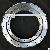External Gear Teeth Four Point Contact Ball Slewing Bearing Brs375