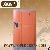 Triple Tier Storage Lockers Abs Plastic, Orange Color