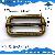5mm Thickness 40mm 20mm Split Roller Belt Buckle