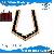 Decorative Zinc Alloy Hanging Bag Accessories