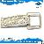 New Design Zipper Puller Style Nickel Decorative Bag Handle Part