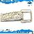 New Design Zipper Puller Style Nickel Decorative Bag Handle Part