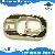 Fashion Modern Black Pin Belt Metal Buckle