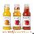 Plastic Adhesive Labels In Creative Classified Fruits Juice Bottles