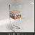 Aluminum Glass Jewelry Display Towers
