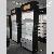 Cosmetic Display Cases And Fixtures With Led Lighting