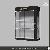 Jewelry Mirror Cabinet Showcase With Lock
