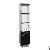 Tower Watch Jewelry Showcase With Tempered Glass