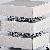 Square Metal Curtain Finial With Crystal