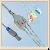 Biosys 6 Pin One Piece Ecg Cable, , Cable 3 Leads, Grabber, Iec