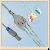 Creative 6 Pin One Piece Ecg Cable, Cable 3 Leads, Grabber, Iec