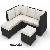 Garden Wicker Patio Set 05330