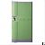 Double Tier Factory Lockers Abs Plastic, Green Color