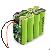 Bak 18650 Li-ion Battery Pack Assembled With Protection Pcb And Leading Wires