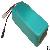 Robot Li-po 10s 37v 6.4ah Battery Pack With Protection Pcm And Connector