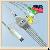 Asz Generic Aami 6 Pin One Piece Ecg Cable, 1k Resistor , Cable 5 Leads, Snap, Iec