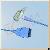 Bci Db9 Pin Reusable Spo2 Sensor, Neonate Silicone Wrap, L 3m
