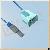 Choice 9 Pin Reusable Spo2 Sensor, Pediatric Finger Clip, L 3m