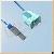 Comen 6 Pin Reusable Spo2 Sensor, Pediatric Finger Clip, L 3m