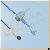 Draeger 7 Pin Reusable Spo2 Sensor, Neonate Silicone Wrap Y , L 3m