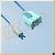 Draeger 7 Pin Reusable Spo2 Sensor Pediatric Finger Clip L 3m
